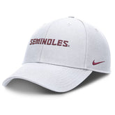 Nike Men's Seminoles Rise Gameday Adjustable Hat - White