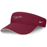 Nike Spear/Interlocking FS Logo Adjustable Softball Ace Visor - Garnet