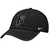 Nike Men's Interlocking FS/Seminoles Adjustable Club Primetime Hat - Black