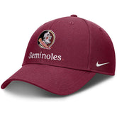 Nike Men's Seminole Logo/Seminoles Adjustable Club Hat - Garnet