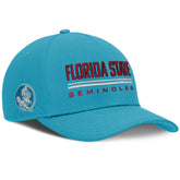 Nike Men's Florida State Seminoles/Seminole Logo Rise Practice Adjustable Hat - Turquoise