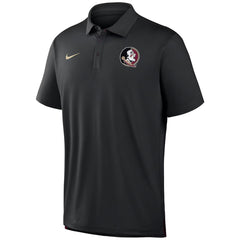 Nike Men's Seminole Logo Dri-fit Tour Polo - Black