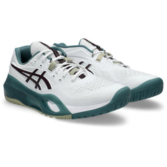 Asics Gel-Resolution X Men's - White/Dark Aubergine