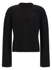 Rick Owens Cashmere and Silk Sweater — Black