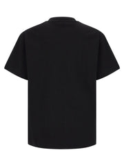 Palm Angels Logo-Embroidered Cotton T-Shirt — Black