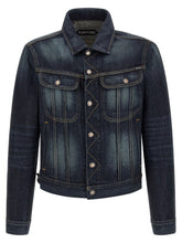 Tom Ford Selvedge Icon Jacket — Blue