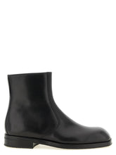 Lemaire Lamb Leather Ankle Boot — Black