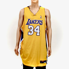 LA Lakers Nike Shaq Shaquille O' Neal Authentic Game Jersey