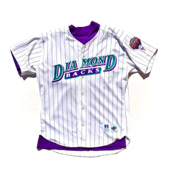 Arizona Diamondbacks 1998 Inaugural Season Authentic Game Jersey + Shirt