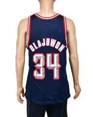 Houston Rockets Hakeem Olajuwon Champion Jersey Size 44