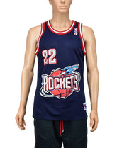 Houston Rockets Clyde Drexler Champion Jersey Size 44