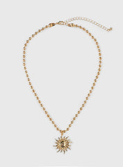 Just Smile Necklace Gold