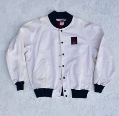 1/1 Nike Air Jordan 4 IV 1989 White Denim Sample Flight Jacket