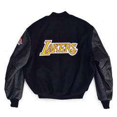 1/1 Los Angeles Lakers Custom Chain Stitch NBA Letterman Jacket