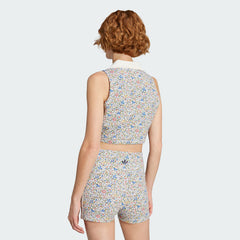 Women's adidas adidas Originals x Liberty London Sleeveless Crop Polo