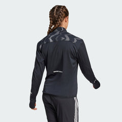 Women's adidas Ultimate Hi Vis Reflective 1/2-Zip Top
