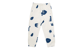 Artist Series By Mia Lee Fleece Pants "MIA LEE WHITE ROYAL" DV2008-133