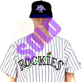 Late 90s Portland Rockies Authentic Game Jersey