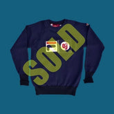 1/1 Fila BJ Bjorn Borg Oversized Logo Heavy Knit Sweater