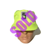 1/1 Nike Tech Challenge Court Nylon 90's Volt Snapback Hat