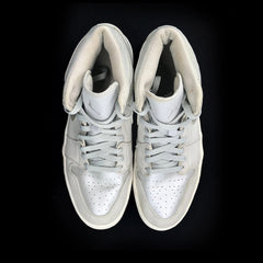 Nike Air Jordan 1 Retro + 2001 Silver 1 of 50K Size 12