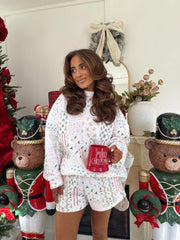 Christmas Traditions Quilted Shorts