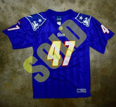 Adidas Robert Edwards Authentic New England Patriots Pro Line Jersey Size XL