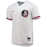 Nike Unisex 2025 Florida State Seminole Logo Softball Jersey - White