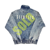 1/1 Seinfeld Nike Sample Acid Wash Denim "Air Seinfeld" Jacket