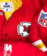 Kansas City Chiefs Original Starter Coaches Jacket Size Large