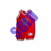 Chicago Bulls Dennis Rodman Champion Toddler Onesie Jersey