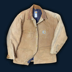 Carhartt faded Chore Barn Coat Jacket Size 46
