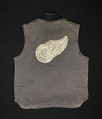1/1 Carhartt Detroit Flip Red Wngs Custom Vest