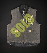 1/1 Carhartt Detroit Flip Red Wngs Custom Vest