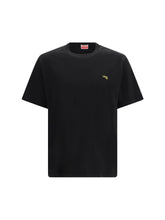 Kenzo Jumping Tiger Embroidered T-Shirt — Black
