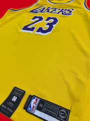 Los Angeles Lakers Lebron James Nike Icon Jersey NEW