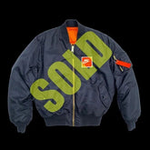 1/1 Nike Air Force 1 Official Alpha Ind. Reversible Bomber Jacket