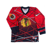 Chicago Blackhawks Nike Street Hockey Spiderman Jersey