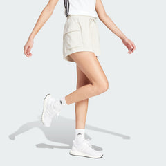 Women's adidas Essentials Small Logo French Terry Cargo Shorts