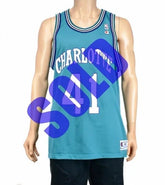 Charlotte Hornets Glen Rice Champion Jersey Sz 48