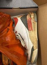 AJ3 Wht/Red OG Size 7 (Sold as-is)