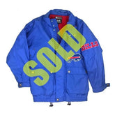Buffalo Bills 90's Fleece Lined Heavyweight Mirage Parka Size Large