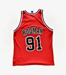 Dennis Rodman Chicago Bulls Champion Jersey