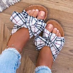 Comfy Classic Plaid Summer Sandals