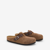 Boston Dark Tea Oiled | Suede Leather