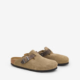 Boston Faded Khaki Oiled | Suede Leather