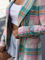 Blazers Fashion Plaid Konishi Slim Blazer