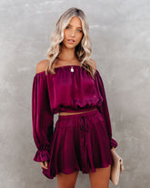 Figure Skate Satin Skort