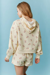 TEDDY COZY LOUNGE SET HOODIE ONLY