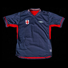 England 2002-2004 Reversible Umbro Soccer Jersey